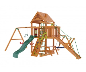 Детская деревянная площадка  Шато 3, серия Premium