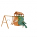 Детская деревянная площадка "Клубный домик 2 с трубой и рукоходом", серия Fast
