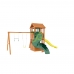 Детская деревянная площадка "Клубный домик с трубой", серия Fast