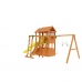 Детская деревянная площадка "Клубный домик 2 с рукоходом", серия Fast
