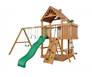 Детская площадка для дачи Шато (Дерево), серия Premium