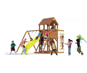 Детский игровой комплекс MoyDvor  «Париж», модель 2023 г.