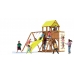 Детская деревянная площадка для дачи "Версаль", модель 2023 г.