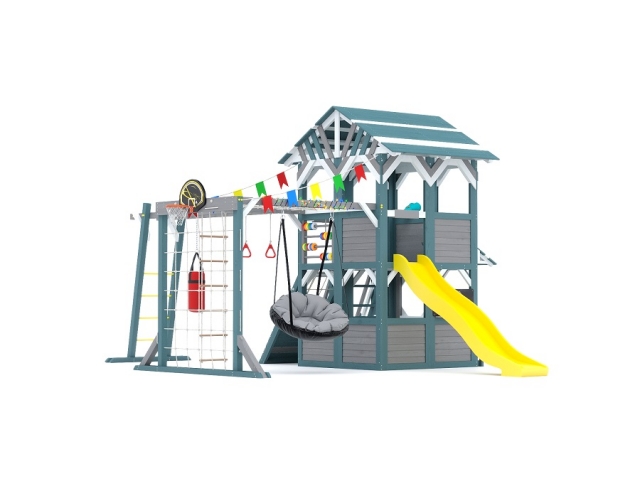 Детская деревянная площадка Савушка PlayHouse-2