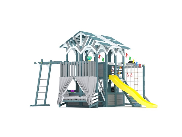 Детская деревянная площадка Савушка PlayHouse-3