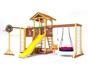 Деревянная детская площадка «Савушка 15 COMFORT Plus»