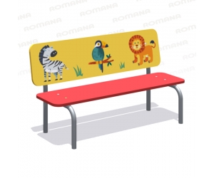 Скамейка детская Romana 302.09.00-14 Zoo
