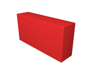 Мягкий модуль 600х300х150