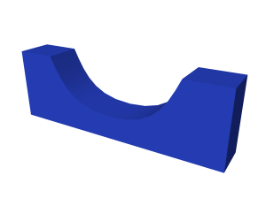 Мягкий модуль 900x300x150