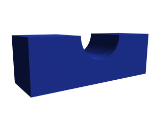 Мягкий модуль 900x300x300