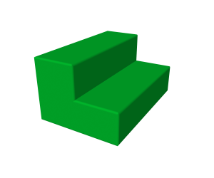 Мягкий модуль 600x300x150x150